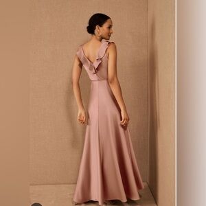 BHLDN Pink Maxi Dress